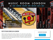 Tablet Screenshot of musicroomlondon.com